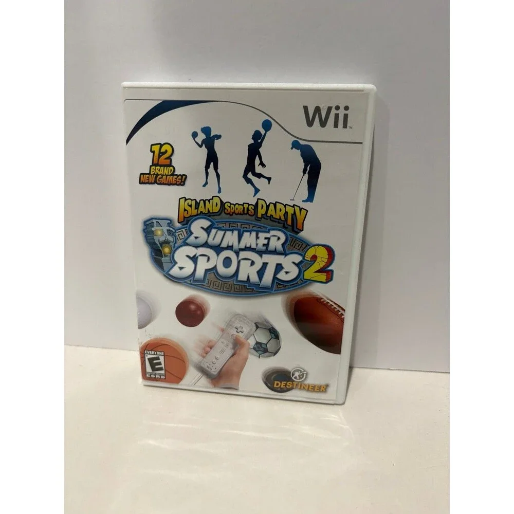 Summer Sports 2 Island Sports Party Nintendo Wii Complete CIB w/ Manual Tested